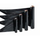 Stretch folie Granát, 150 m, 290g, šíře 100 mm, černá, 23 my
